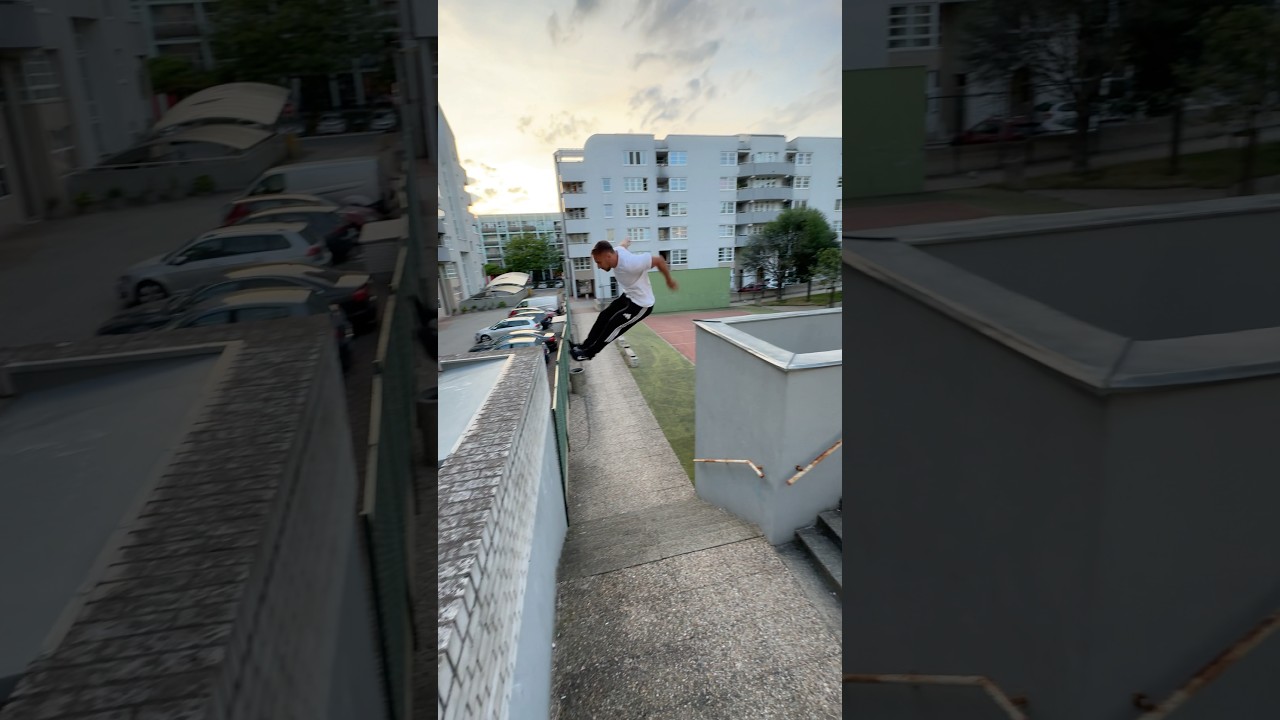 Tary skáče zase PARKOUR? 😛 | CO TO JE ZA TRIK? 🤯