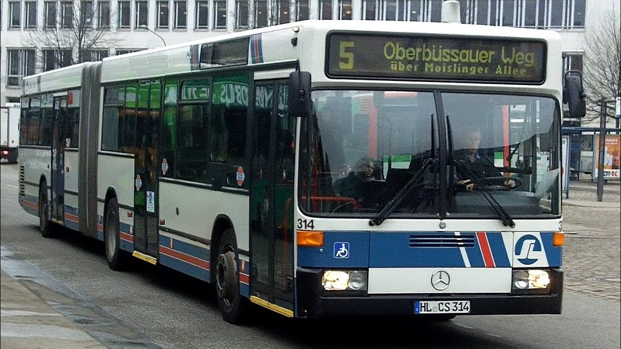 MB O405 GN2 Stadtverkehr Lübeck Wagen 314 Motorsound ZF 4 HP 500 Getriebe Gearbox Bus BJ 1994