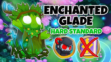 Enchanted Glade HARD STANDARD Guide | No Monkey Knowledge - BTD6