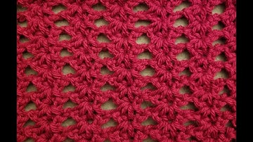 The Tunisian Shell Lace Crochet Tutorial!