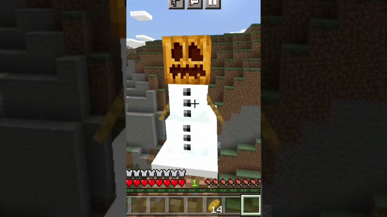 Snow Golem Save Me #shorts