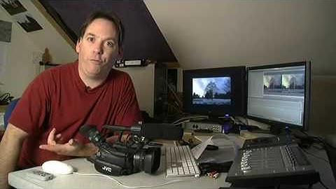 A Guide to the JVC GY-HM100E Camera - Part 3 of 13