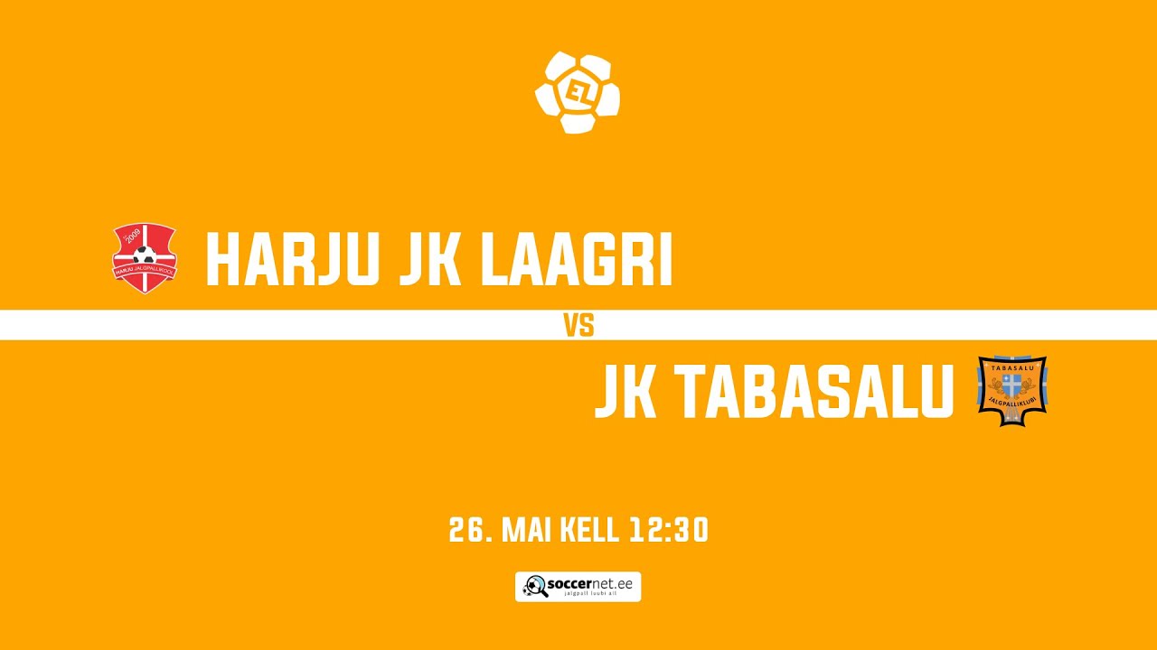 HARJU JK LAAGRI JK TABASALU, ESILIIGA 12. voor YouTube