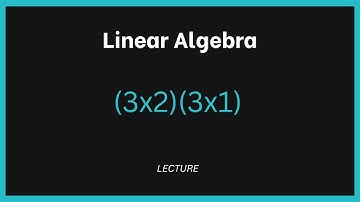 When Matrix Multiplication Does NOT Exist | 3×2 × 3×1 Explained