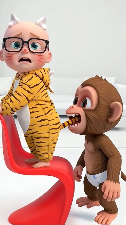 🐵猿 VS 赤ちゃん👶 - YouTube