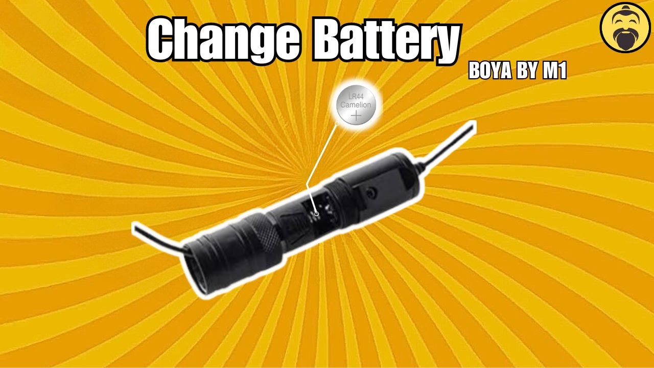 How to Remove and Replace the Battery of Boya Mic How to remove
