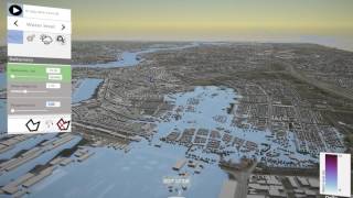 Rotterdam levee intentionally breached - 3D interactive modelling using Delft3D FM (Part 2)