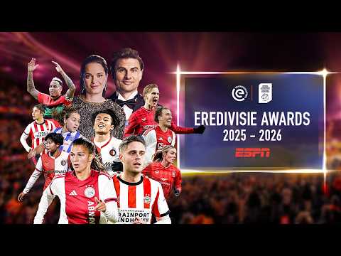WIE WORDT SPELER & TALENT VAN HET JAAR?!👀 | LIVE EREDIVISIE AWARDS🏆⚽️ — football video