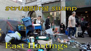 Life on East Hastings Street - Vancouver Homeless and Tent City in Chinatown - DTES