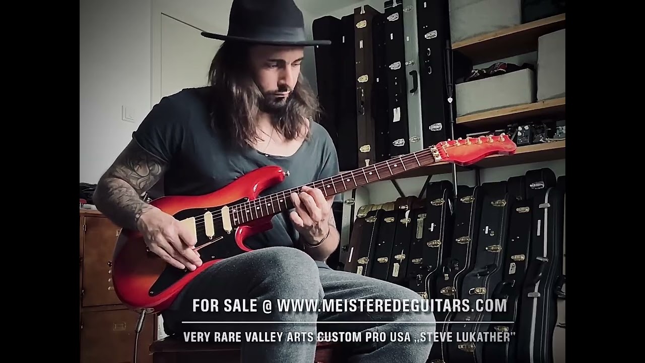 For sale @ www.MEISTEREDEGUITARS.com - Valley Arts Steve Lukather