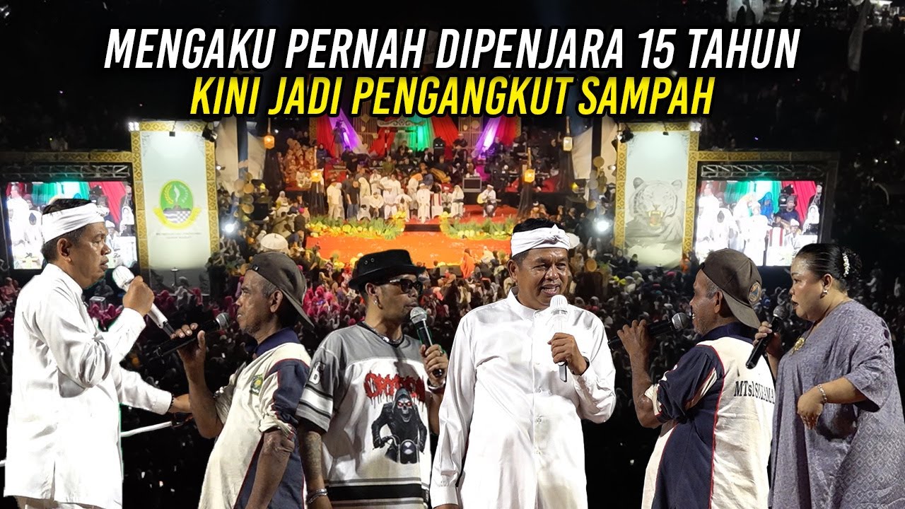 MENGAKU PERNAH DIPENJARA 15 TAHUN | KINI JADI PENGANGKUT SAMPAH