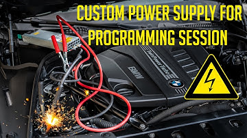 BMW Home Made Power Supply for Flashing Session!