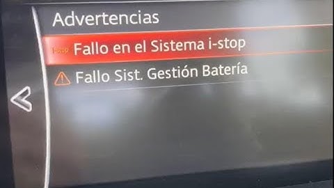 I stop error, Mazda CX-5, how to fix I-stop warning