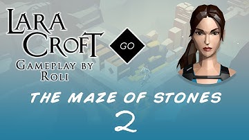 Lara Croft GO - The Maze of Stones #2 - Down a Spider