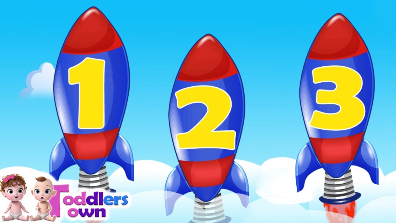 Number Animated Rockets Numbers Song | Learn Numbers with Number Rockets Song | Numbers Songs ...