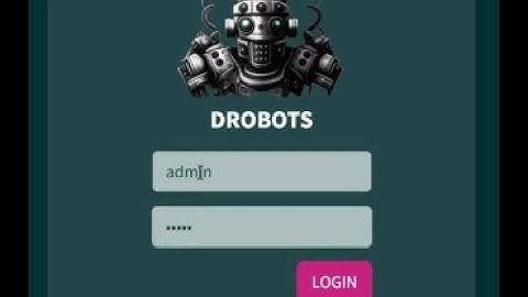 (Hack The Box CTF) Cyber Apocalypse 2023 - The Cursed Mission: Drobots