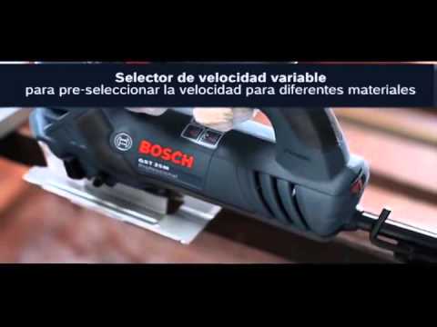 GST 25 M - La Sierra Caladora para Metal Bosch en Ricardo Peris S.L. -  YouTube