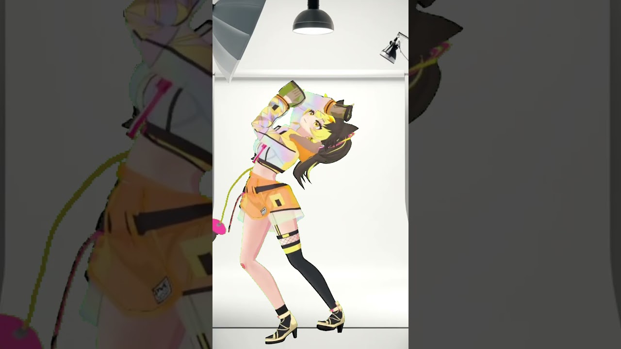 虛擬模特兒就是這樣誕生的嗎？【KoShiNa】#vtuber #pvevtuber #malaysiavtuber #shorts | MYViki