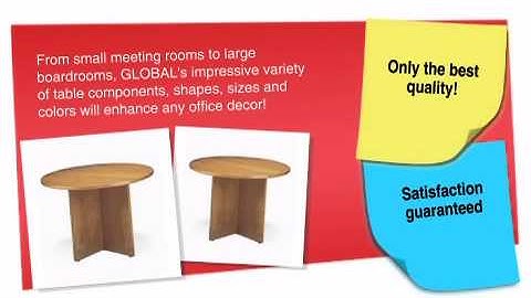 42" Round Top Conference Table with Cross Base - ofconcepts.com