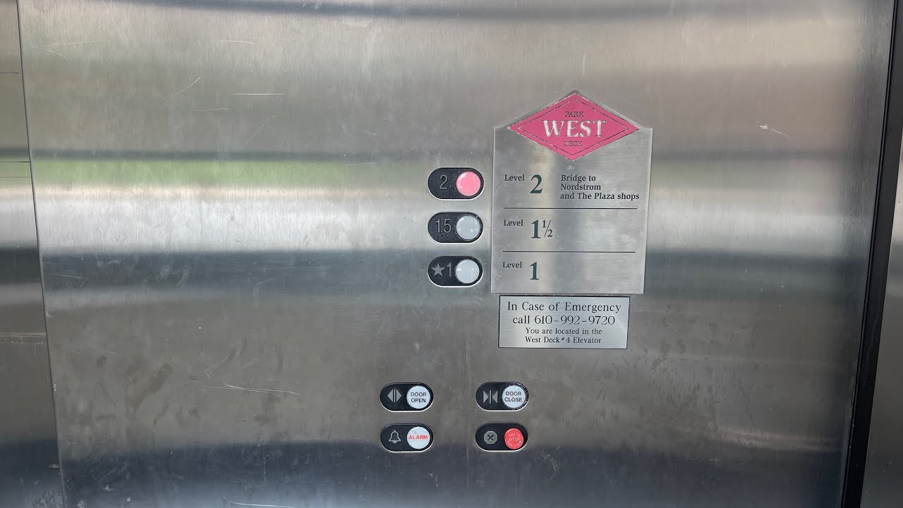 Scenic Westinghouse MPH Elevator 4 King of Prussia Mall Green