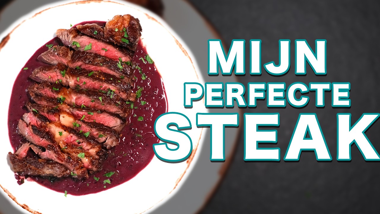 MIJN RIBEYE STEAK EN PERFECTE PANSAUS! | EtenmetNick