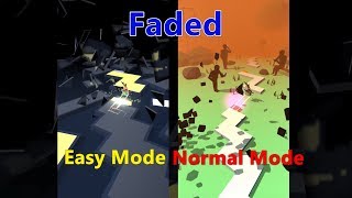 Dancing Line - Faded - Normal VS Easy Mode