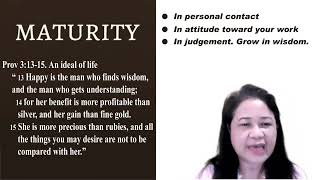 HLT 6 GOOD EXAMPLE by Sis Cheryl Delfino