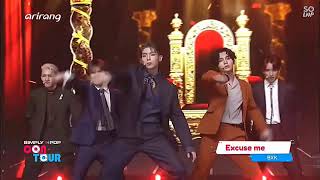 BXK – 비켜라(Excuse me) stage live | Simply Kpop Con-Tour in India 🇮🇳(071221)