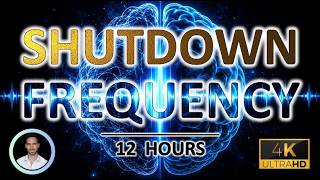 The Shutdown Frequency | Deep Sleep Sound to Switch Off an Overactive Mind | Vagus Nerve | 12 Hours screenshot 4