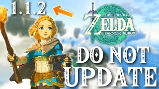 DO NOT UPDATE Tears of the Kingdom 1.1.2 Patch... by NintenTalk 11,012 views 11 months ago 4 minutes, 22 seconds