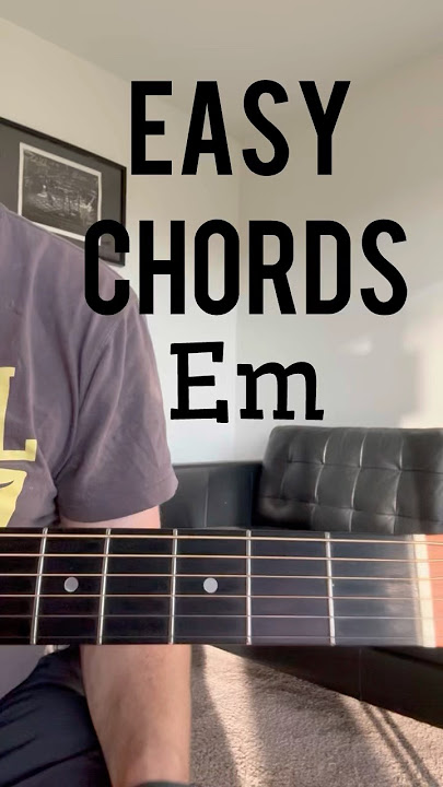 The easiest guitar lesson!