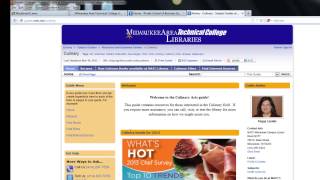Linking to Library Subject Guide in Blackboard
