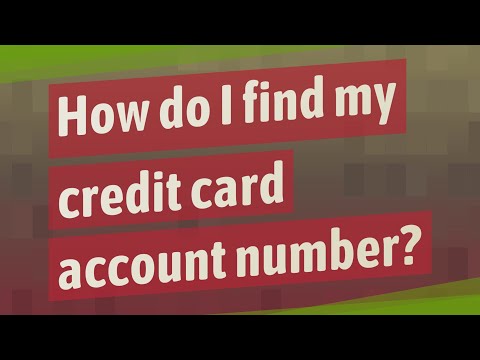 Video: How To Check Your Credit Card Bill