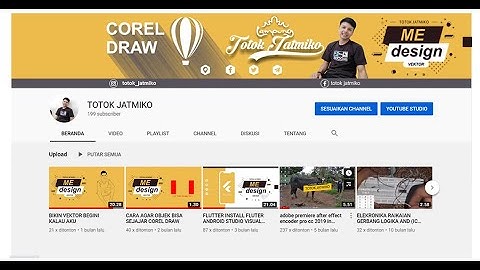 CARA MEMBUAT BANNER/HEADER YOUTUBE UKURAN, TATA LETAK DAN UPLOAD | COREL DRAW | HOW TO CREATE