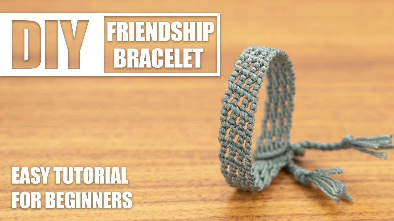 Lattice Chain Link Dainty Minimalist Macrame Friendship Bracelets ...