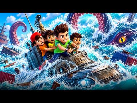 Kicko ने बचाई दोस्तों की जान समुद्री राक्षस से | Moral Stories | Kids Videos | Hindi Story