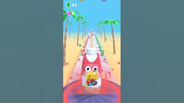 Satisfying Mobile Games 🎮 - Juice Run 🧃 Android iOS Gameplay Walkthrough