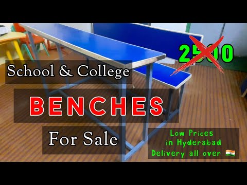 School Benches For Sale | College Benches For Sale | Old and New |