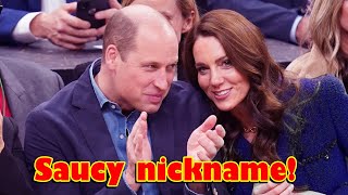 Prince William's saucy nickname for wife Kate Middleton revealed 