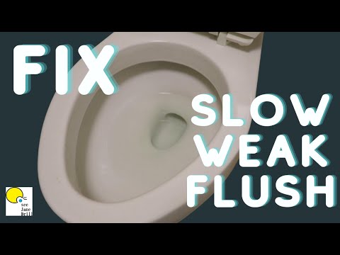 ⁣FIX a Weak Flushing TOILET