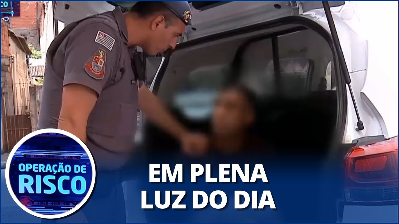 Polícia intercepta suspeitos de tráfico que tentam questionar ação