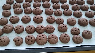 Kahve Kokulu Kakaolu Minik Kurabiyeler😋☕Coffee Scented Cocoa Mini Cookies😋☕
