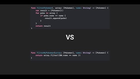 Declarative vs Imperative programming in Swift