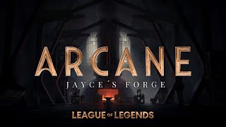 Jayce’s Forge - Forging Hextech I ARCANE Ambience and Cinematics | Piltover Forge 🔥⚙️