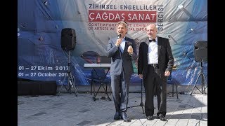 Ahmet Misbah Demircan - İbb Zihinsel Engelliler Çağdaş Sanat Sergisi Açılışına Katıldık