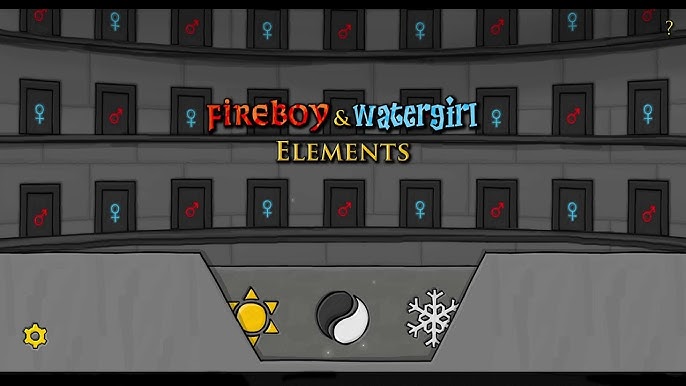 Fireboy And Watergirl 5: Elements The Fire Temple Level 5 Full Gameplay 