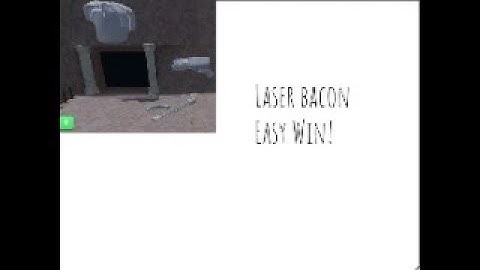 Defeating Laser Bacon in Mega Noob Simulator