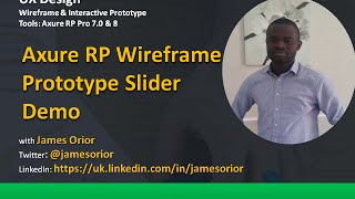 Axure RP Wireframe Prototype SliderDemo