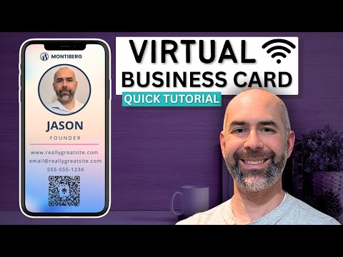 How to create a DIGITAL BUSINESS CARD (FREE)