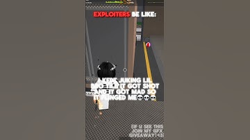 exploiters be like💀💀💀 #roblox #mm2 #edit #exploiters